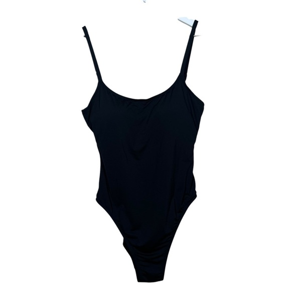 Andie Womens The Laguna One Piece Black Swimsuit Size Large NEW Swim Summer - Picture 1 of 10